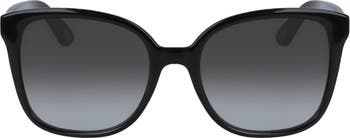 Солнцезащитные очки в квадратной оправе с градиентом 59 мм Chloe