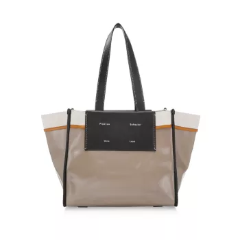 Large Coated Canvas Tote PROENZA SCHOULER WHITE LABEL