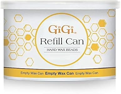 GiGi Hard Wax Beads Refill Can, 14 oz, empty wax can for wax beads GIGI