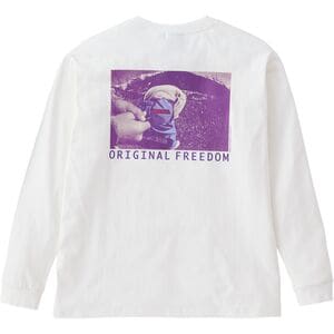 Оригинальная футболка Freedom с длинными рукавами Gramicci