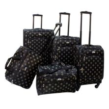 Набор чемоданов-спиннеров American Flyer Fleur-de-Lis из 5 предметов American Flyer
