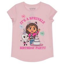 Girls 4-12 Jumping Beans® Gabby's Dollhouse Birthday Party Sparkle Graphic Tee Jumping Beans