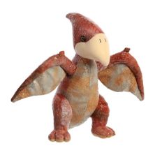 Aurora Medium Brown Dinos & Dragons 11&#34; Pteranodon Ferocious Stuffed Animal Aurora