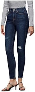 True Religion Women's CAIA Ultra High Rise Supper Skinny Fit Jean True Religion