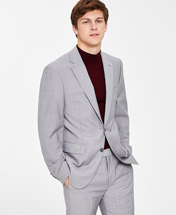 Мужской облегающий шерстяной пиджак бесконечной эластичности Calvin Klein