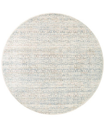 Zuma ZUM-01 5'3" x 5'3" Round Area Rug Amber Lewis x Loloi