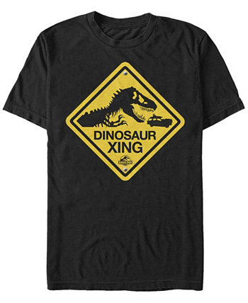 Мужская футболка с длинным рукавом и знаком "Динозавр" Jurassic Park