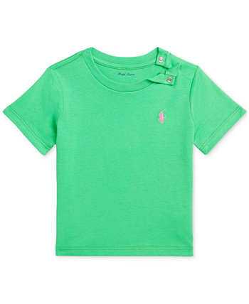 Baby Cotton Embroidered Pony Tee Polo Ralph Lauren