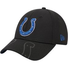 Men's New Era Black Indianapolis Colts Top Visor 9FORTY Adjustable Hat New Era x Staple