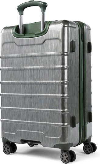 Rollmaster<sup>™</sup> Lite 24-дюймовый расширяемый чемодан-спиннер в клетку среднего размера с жестким бортом Travelpro