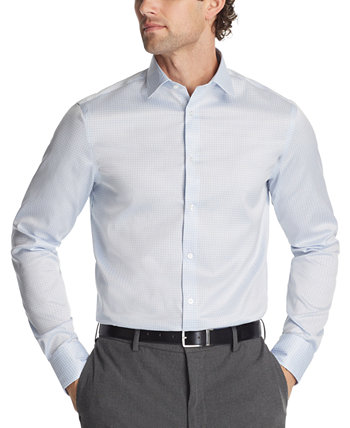 Men's Regular-Fit Stretch-Cotton Dress Shirt Calvin Klein