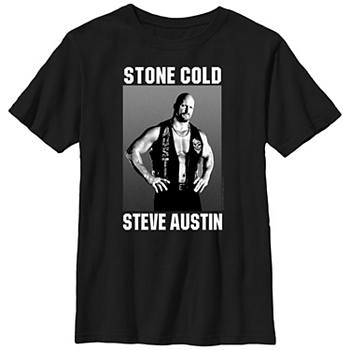 Boys WWE Stone Cold Steve Austin Graphic Tee Licensed Character