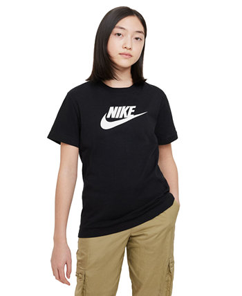 Спортивная одежда для девочек Футболка с логотипом и рисунком Nike