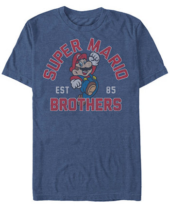 Мужская футболка Super Mario Brothers 1985 года с коротким рукавом FIFTH SUN