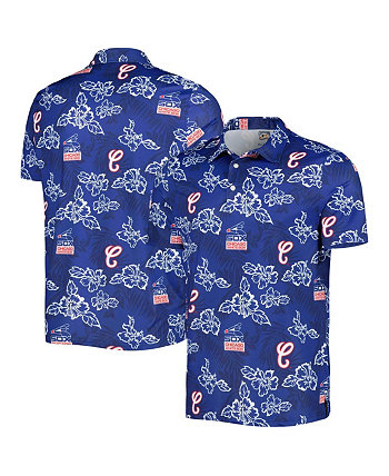 Мужская темно-синяя рубашка поло с принтом Chicago White Sox Cooperstown Collection Puamana Reyn Spooner