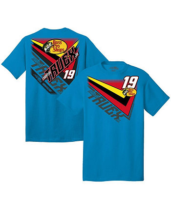 Men's Blue Martin Truex Jr Extreme T-shirt Joe Gibbs Racing Team Collection