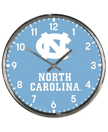 Хромированные настенные часы North Carolina Tar Heels Wincraft