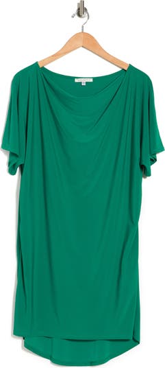 TASH + SOPHIE Платье с воротником-хомутом спереди/низким подолом TASH AND SOPHIE