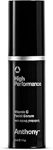 Anthony High Performance Vitamin C Cream Treatment. Advanced Anti-Aging Serum for Face with Polypeptides & Salicylic Acid. Dark Spot Corrector Moisturizer for Face Brightening (1 Fl Oz) Anthony