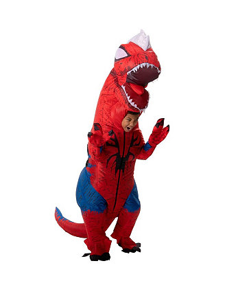 Big Boys and Girls Spider-Man Inflatable Spider-Rex Costume Jazwares