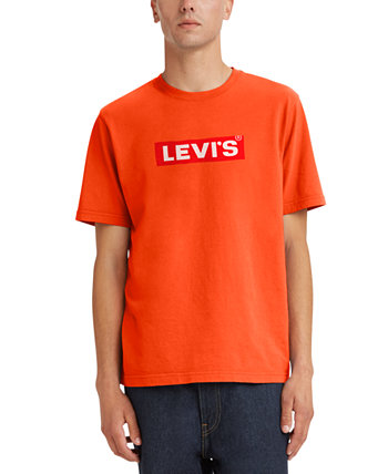 Мужская футболка свободного кроя с короткими рукавами и круглым вырезом с логотипом Levi's®