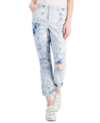 Состаренные джинсы Girlfriend, созданные для Macy's Style & Co
