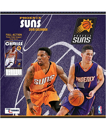 Настенный календарь команды Phoenix Suns на 2018 год размером 12 x 12 дюймов Turner Licensing