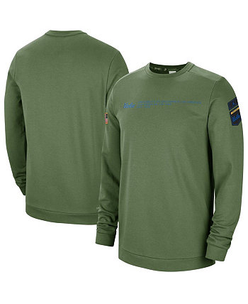 Мужской бренд Olive UCLA Bruins в стиле милитари, пуловер, толстовка Jordan