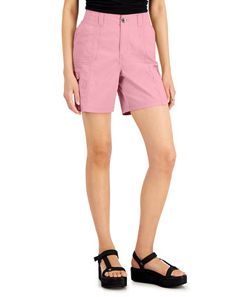 Женские шорты-карго с удобной талией, созданные для Macy's Style & Co