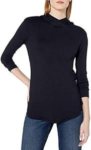 Amazon Essentials Women's Supersoft Terry Standard-Fit Long-Sleeve Hooded Pullover (Previously Daily Ritual) Amazon Essentials