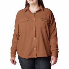 Куртка-рубашка вафельного цвета Columbia Holly Hideaway™ больших размеров Columbia