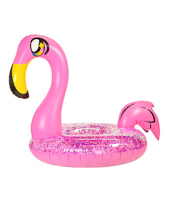 Glitter Flamingo 48" Jumbo Pool Tube POOLCANDY