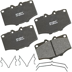 Керамические передние тормозные колодки SBC137 для Toyota 4Runner 1984-1989, Land Cruiser 1972-1990, Pickup 1979-1988 Bendix