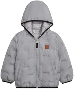 LONDON FOG Girls' Heavyweight Quilted Winter Jacket Warm Puffer Coat London Fog