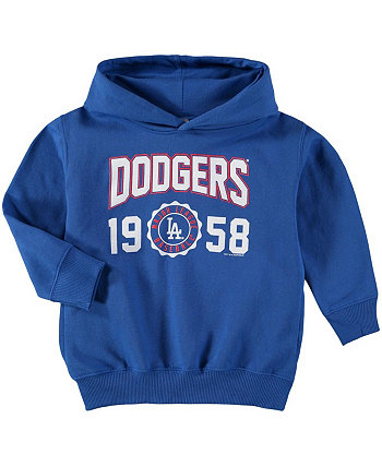 Toddler Unisex Royal Los Angeles Dodgers Fleece Pullover Hoodie Soft As A Grape