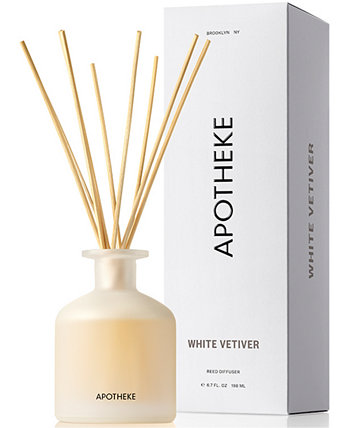 White Vetiver Reed Diffuser, 6,7 унций. APOTHEKE