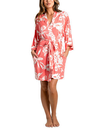 Women's Printed 3/4-Sleeve Robe Linea Donatella