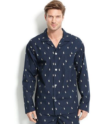 Мужская пижамная рубашка поло Ralph Lauren