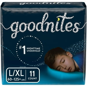 Boys' Bedwetting Underwear, L/XL, 11 Ct GoodNites