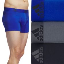 Men's adidas 3-Pack Stretch Cotton Trunk Boxer Briefs Adidas