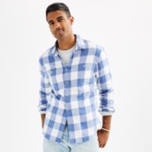 Мужская фланелевая рубашка на пуговицах Sonoma Goods For Life® SONOMA