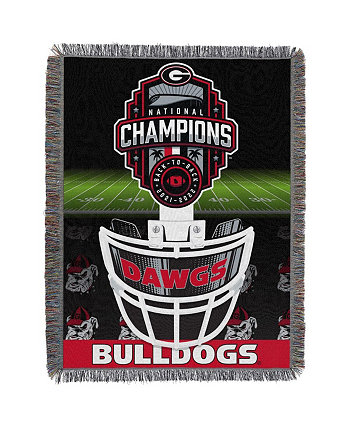 The Georgia Bulldogs College Football Playoff 2022 National Champions 48'' x 60'' Tapestry Throw Northwest Company