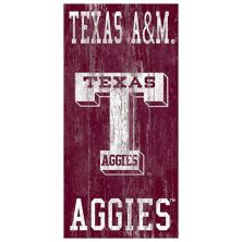 Настенный знак с логотипом Texas A&M Aggies Heritage Fan Creations