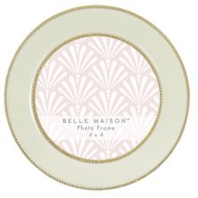 Belle Maison 4&#34; х 4&#34; Круглая настольная рамка Ivy Belle Maison