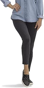 No Nonsense Women's Cotton Legging with Wide Waistband No Nonsense