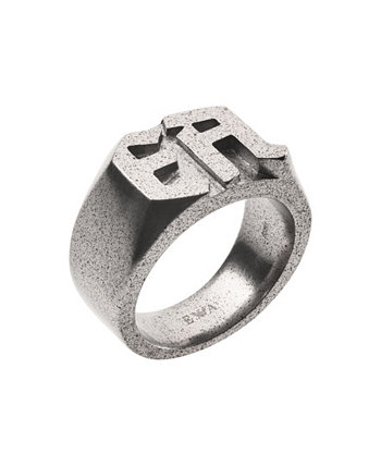 Мужское коктейльное кольцо Emporio из нержавеющей стали Armani