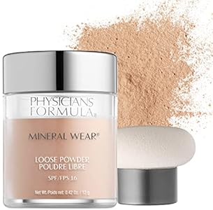 Physicians Formula Mineral Wear Talc-Free Loose Powder Creamy Natural, Dermatologist Tested, Clinically Tested Physicians Formula