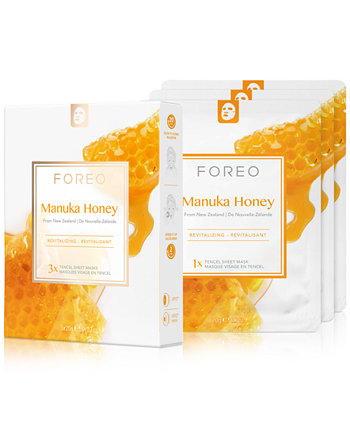 Тканевая маска Farm To Face Sheet Mask - Manuka Honey, 3-Pk. FOREO