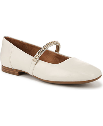 Women's Kelly-Chain Square Toe Mary Jane Flats Naturalizer