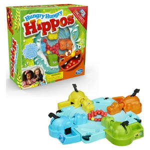 Hungry Hungry Hippos Board Game for Kids and Family Ages 4 and Up, 2-4 Players HASBRO